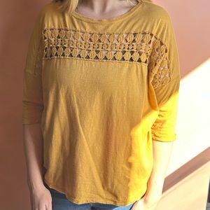 Zara Trafaluc Dolman Sleeve Tee